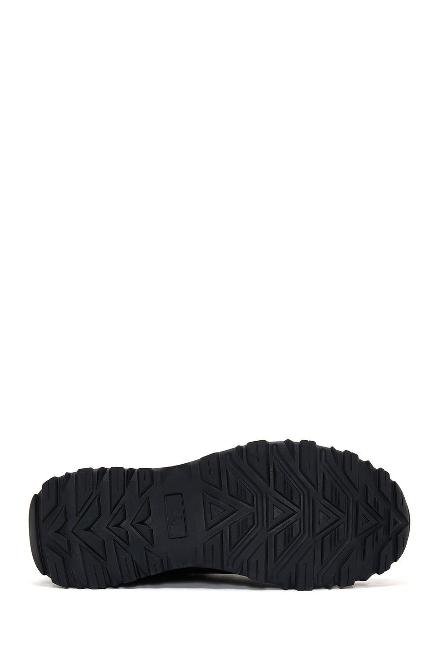 Cat Caterpillar Men's Black Leather Outdoor Shoes