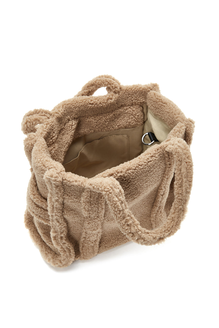 Kadın Camel Peluş El Çantası