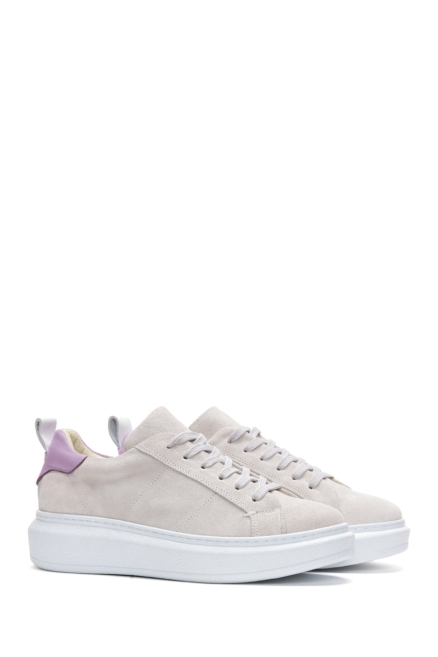 Kadın Deri Süet Sneaker