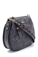 Women's Nubuck Strap Detailed Crossbody Bag | Derimod