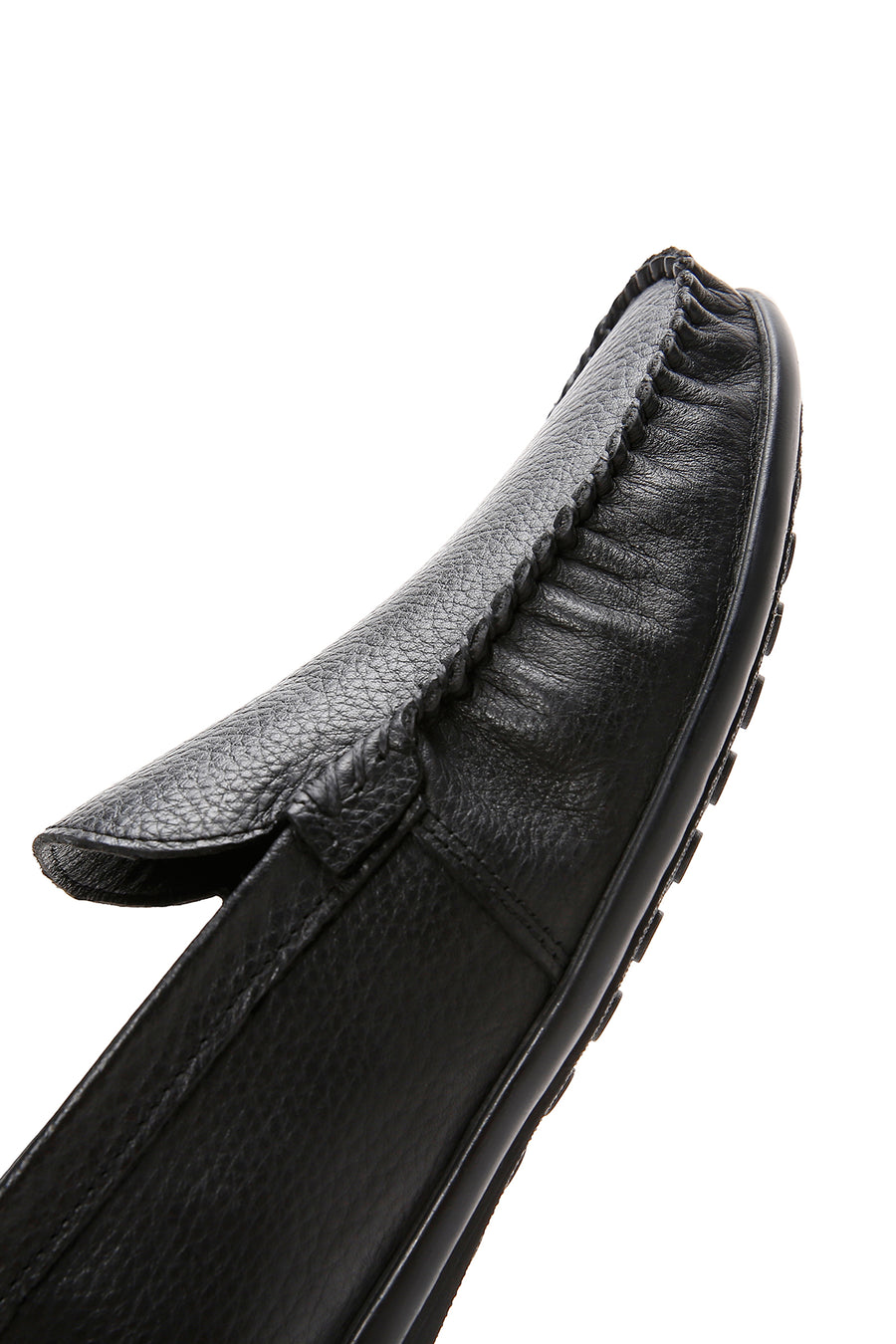 Erkek Siyah Deri Casual Loafer