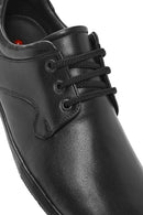 Men's Black Lace-up Leather Comfort Shoes | Derimod
