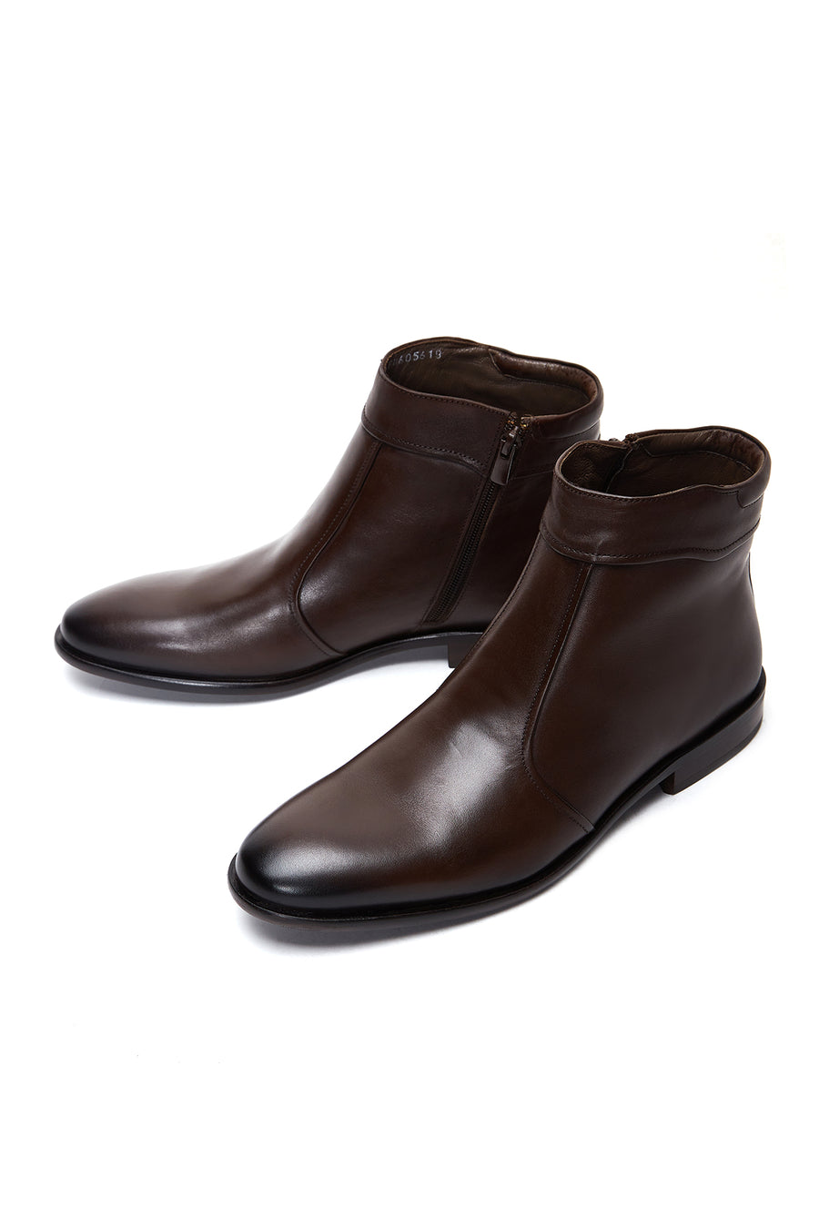 Men's Brown Leather Classic Boots