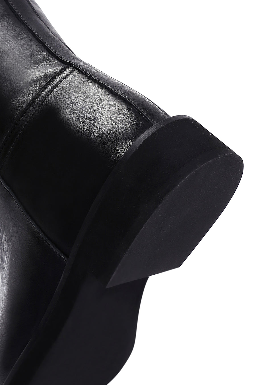Women's Black Leather Boots