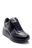 Kadın Deri Kroko Detaylı Sneaker | Derimod