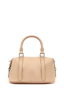 Women's Beige Long Strap Charm Mini Shoulder Bag | Derimod