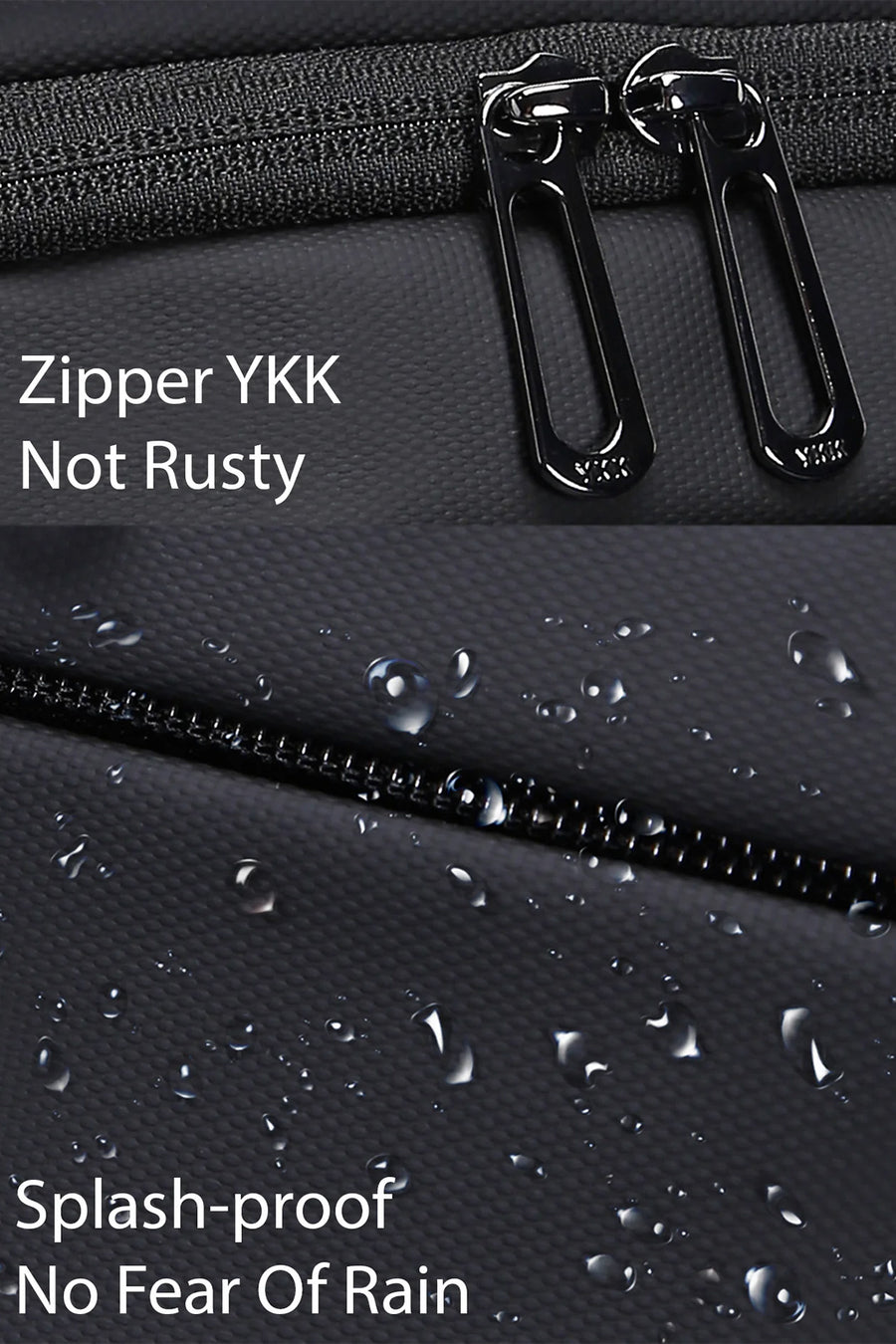 D-Pack Unisex Gri Teknolojik Kumaş Hardcase Sırt Çantası