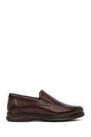 Derimod Fly Erkek Kahverengi Deri Loafer | Derimod