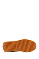 Kadın Bej Bağcıklı Sneaker | Derimod