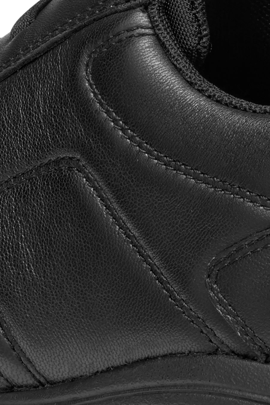 Geox Erkek Siyah Spherica Ec2 Bağcıklı Deri Sneaker