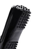 Women's Black Buckle Detailed Leather Loafer | Derimod