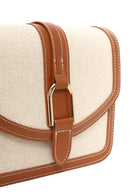 Woman Beige Long-Strap Crossbody Bag | Derimod