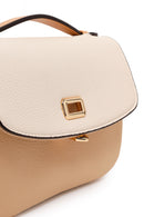 Woman Beige Long-Strap Crossbody Bag | Derimod