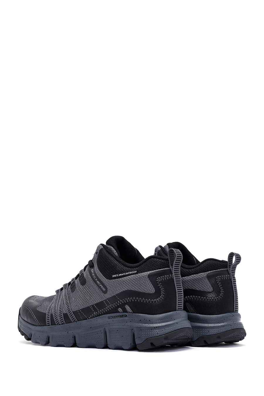 Skechers Erkek Gri Summits Bağcıklı Kalın Tabanlı Outdoor Bot
