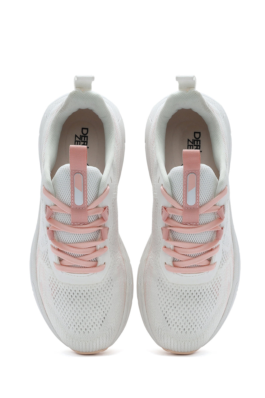 Derimod Zero Kadın Pembe Bağcıklı Kalın Tabanlı Spor Sneaker