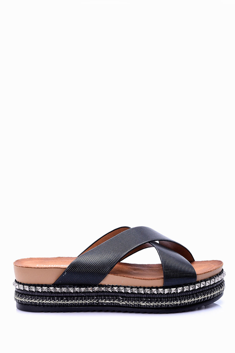 Women's Stone Detailed Slippers 19SFE270232 | Derimod