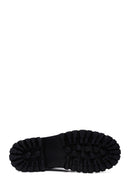 Women's Black Thick Soled Zippered Boots | Derimod