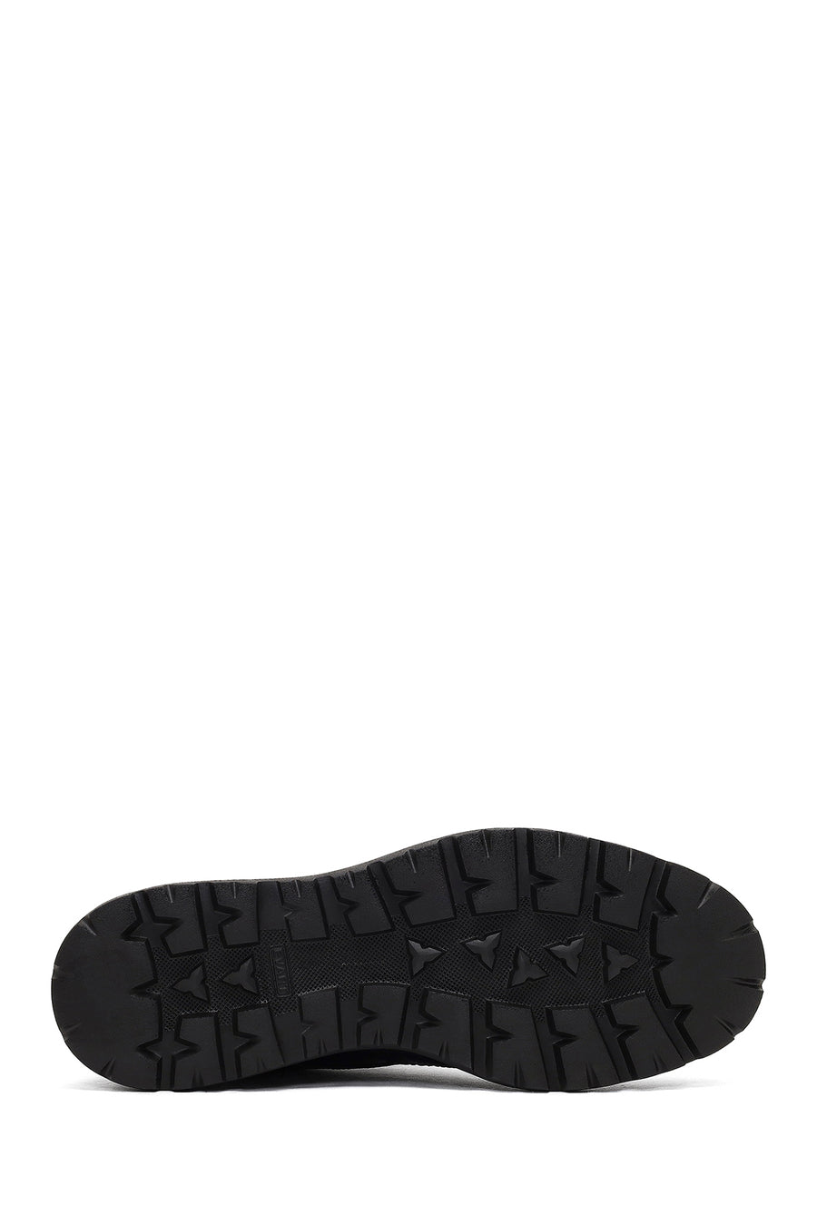 Men's Black Zippered Leather Boots