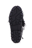 Women's Hairy Leather Boots | Derimod