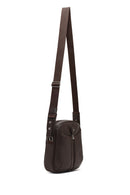 Men's Brown Long Strap Crossbody Bag | Derimod