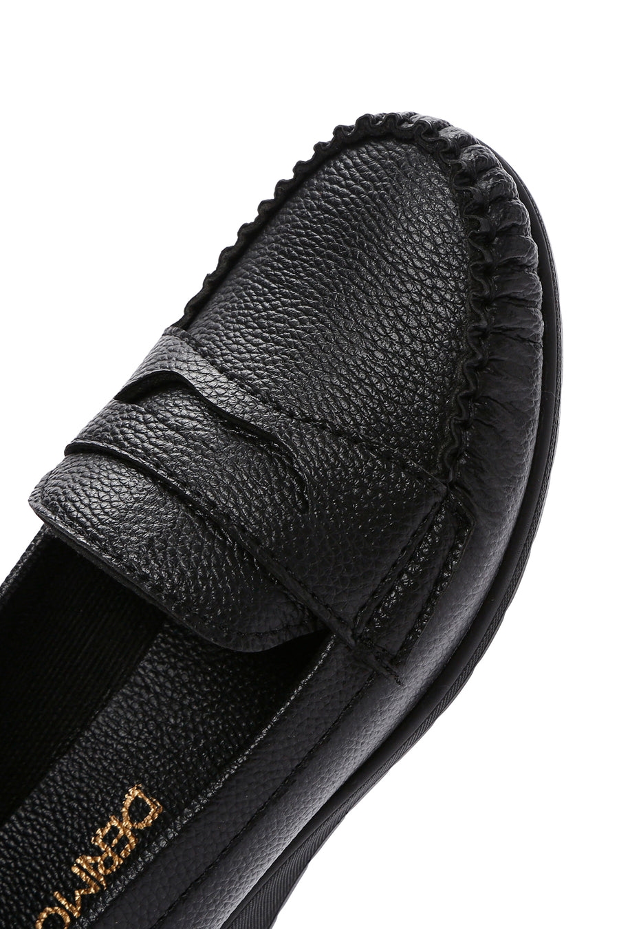 Kadın Siyah Dolgu Topuklu Loafer