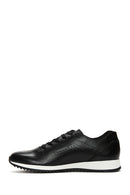 Men's Leather Printed Sneaker | Derimod