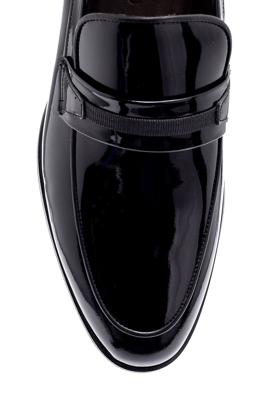 Men's Leather Patent Leather Loafer