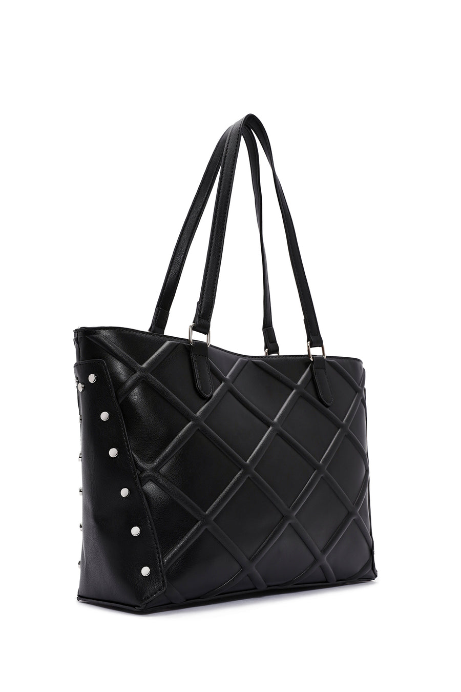 Women's Black Printed Casual Shoulder Bag