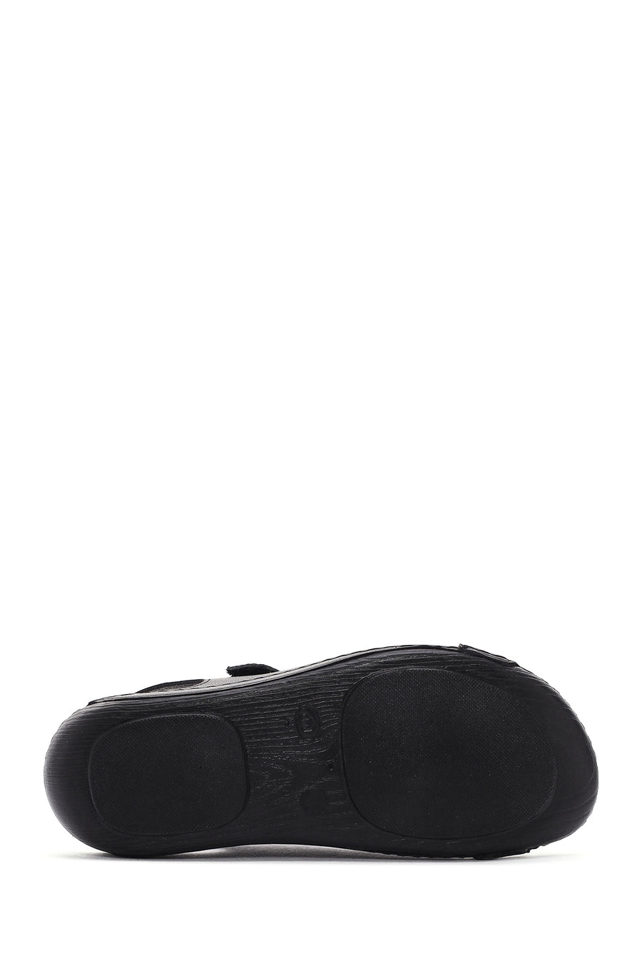Women's Black Strappy Comfort Sandals