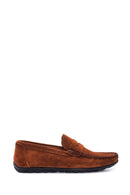 Erkek Deri Süet Loafer | Derimod