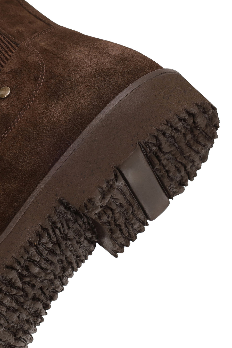 Male Brown Suede Casual Chelsea Boots