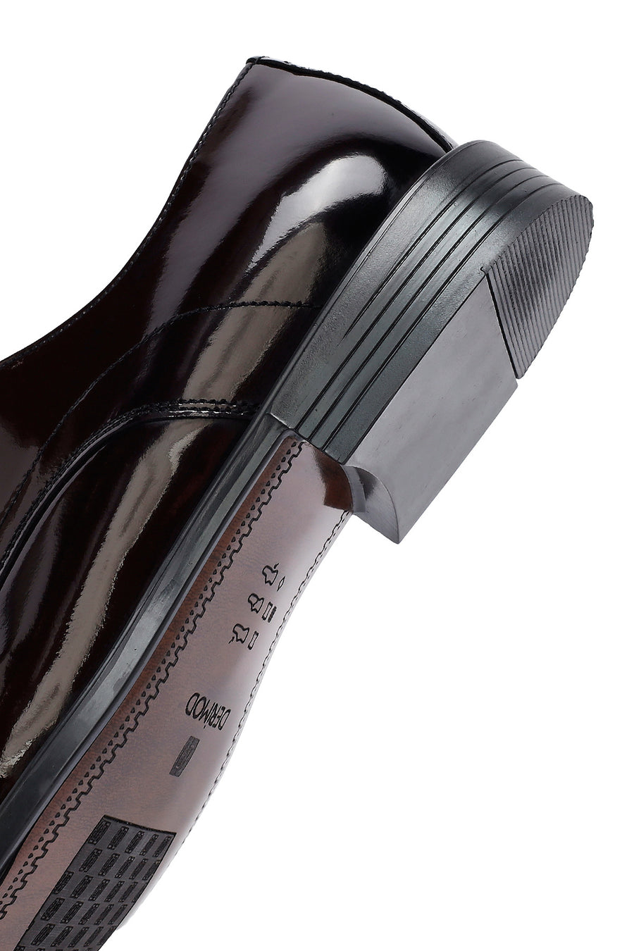 Men's Burgundy Lace-Up Leather Classic Shoes
