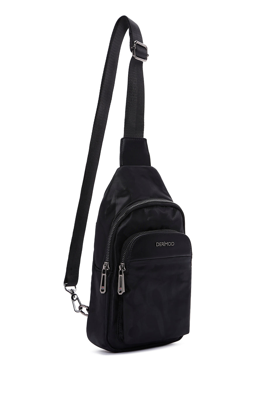 Men's Black Crossbody Bag