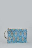 Blue Fabric Women's Portfolio | Derimod