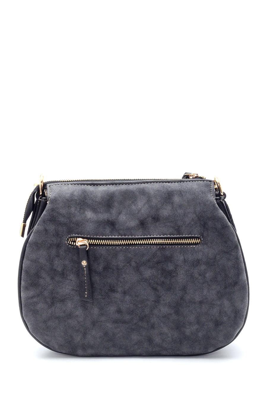 Women's Nubuck Strap Detailed Crossbody Bag