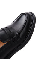 Erkek Siyah Deri Casual Loafer | Derimod