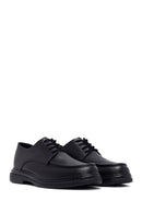 Male Black Lace-up Leather Casual Shoes | Derimod