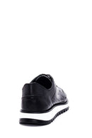 Erkek Deri Delikli Sneaker | Derimod