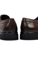 Men's Brown Lace Up Leather Casual Shoes | Derimod