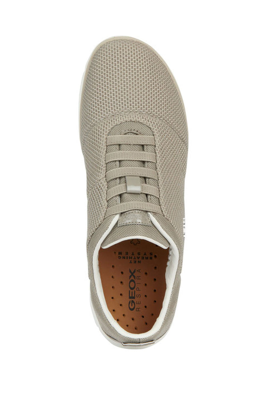 Geox Kadın Bej Nebula Bağcıklı Spor Sneaker