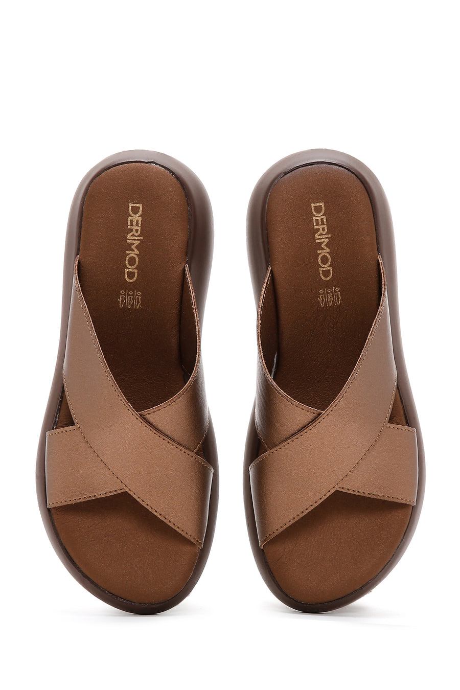 Women's Bronze Comfort Slippers