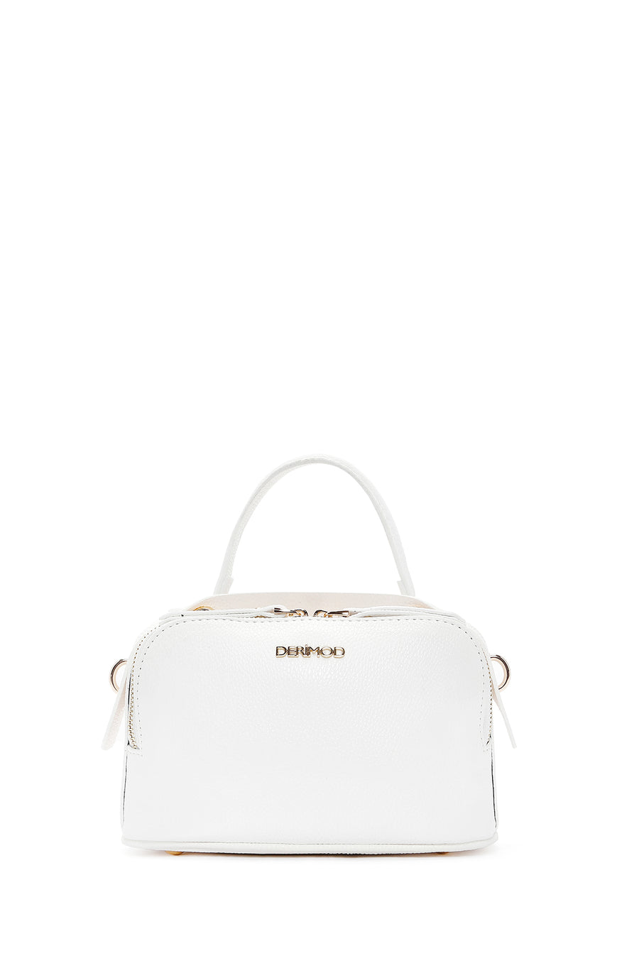 Women's White Long Strap Crossbody Bag