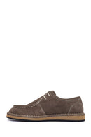 Men's Mink Lace-Up Suede Leather Casual Shoes | Derimod
