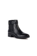 Geox Women's Black Felicity Leather Boots | Derimod
