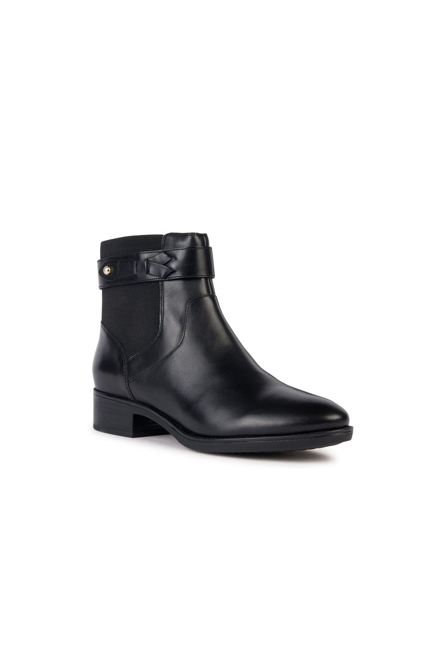 Geox Women's Black Felicity Leather Boots