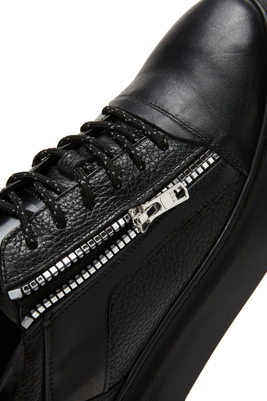 Men's Leather Zipper Sneaker