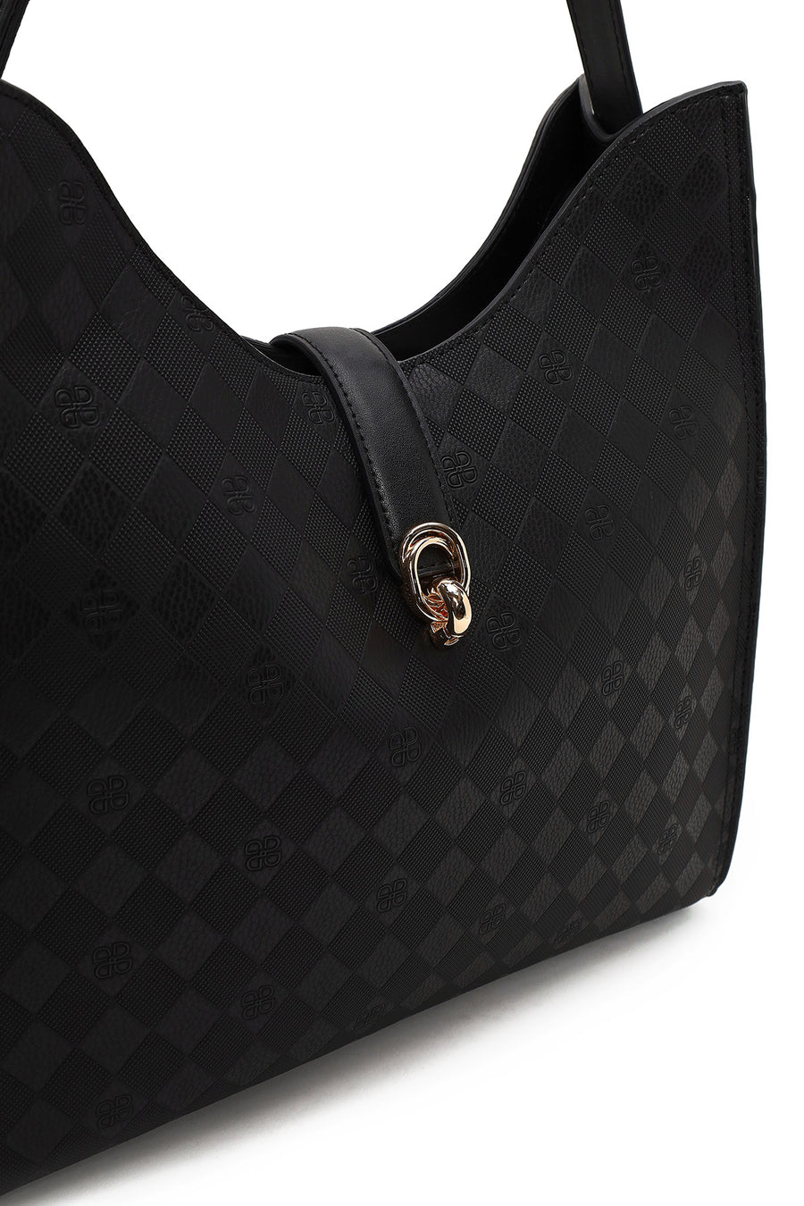Woman Black Printed Shoulder Bag