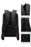 D-Pack Unisex Gri Teknolojik Kumaş Hardcase Sırt Çantası | Derimod
