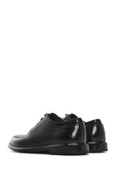 Men's Black Laced Leather Classic Shoes | Derimod