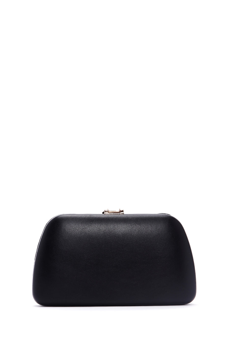 Women's Black Long Chain Strap Evening Mini Clutch Bag
